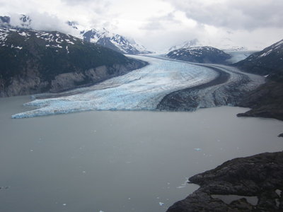 Colony Glacier and Lake George
